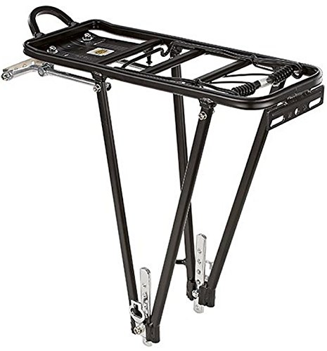 Prophete Aluminium, Portapacchi Posteriore In Alluminio, 66-28", Colore: Nero Unisex-Adulto, 66-71 Cm