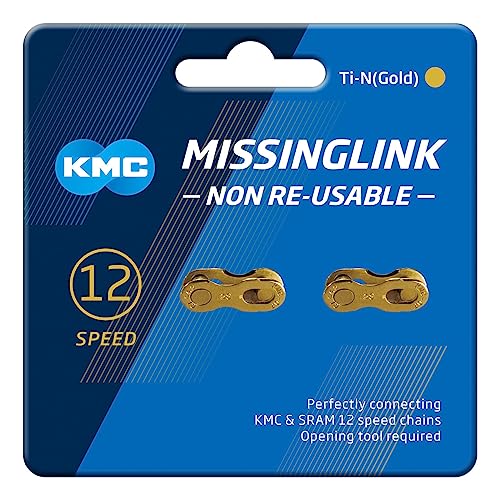 Kmc 12Nr Gold, Missing Links Unisex Adulto, 12V Eu