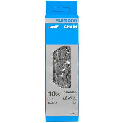 Shimano Cn-4601 Tiagra, Catena Ciclo 116 Maglie Unisex Adulto, Argento, 10V