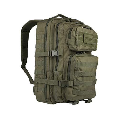 Mil-Tec Assault Pack, Book Audio Uomo, Verde Oliva., S