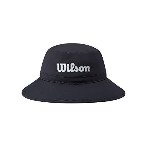 Wilson Cappello Da Golf Antipioggia Unisex, Rain Hat, Black
