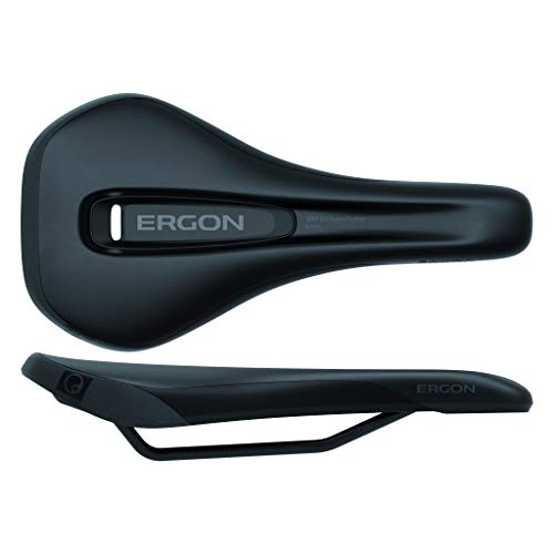 Ergon Sm Enduro Comp, Sella Unisex Adulto, Nero, S/M