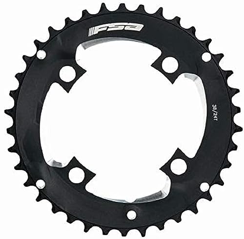 Fsa Comet Modulare 2 X 11 Mtb Chainring, Unisex, 380-0189004050, Nero, 96 × 38T (24T)
