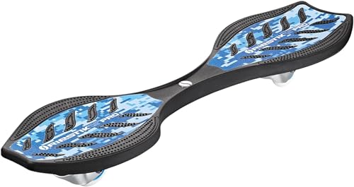 Razor Ripstik Ripster Air Pro Caster Board, Waveboard Unisex-Youth, Blue Camo, Taglia Unica