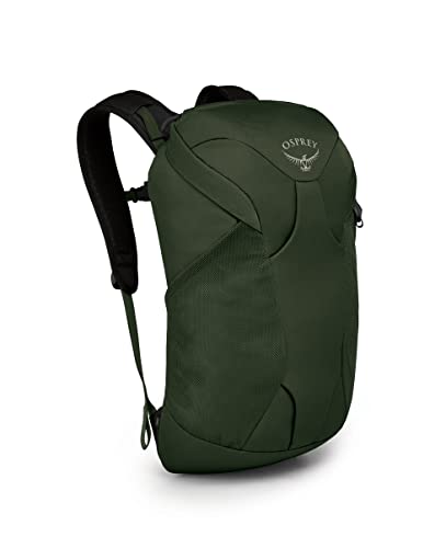 Osprey Europe Farpoint Fairview Travel Daypack - Zaino Unisex, Gopher Green, O/S -