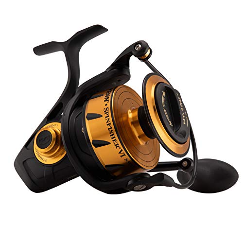 Penn Spinfisher® Vi Mulinello Da Spinning, Mulinello Da Pesca In Mare Con Tenuta Ipx5 Che Protegge Dall'Ingresso In Acqua Salata, Adatto Per Diverse S