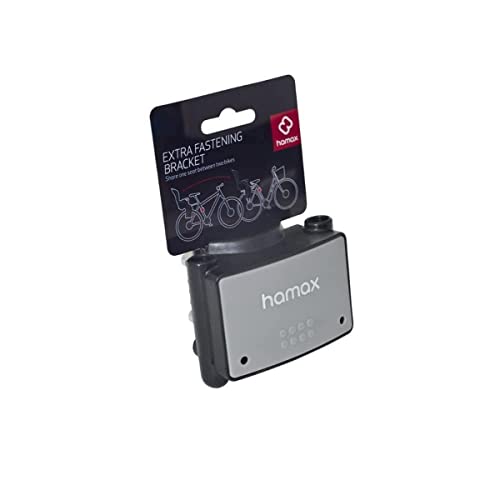 Hamax Ham604001 - Elemento Di Fissaggio Aggiuntivo Per Seggiolini Da Bicicletta, Colore: Nero/Grigio