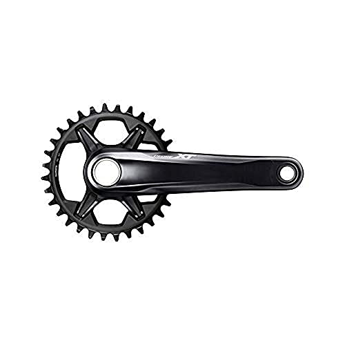 Shimano Bielas Xt Boost55 1X12V S/Caz, Cr. M8120-1 12S 175Mm 148 Q-178 Unisex-Adulto, Nero