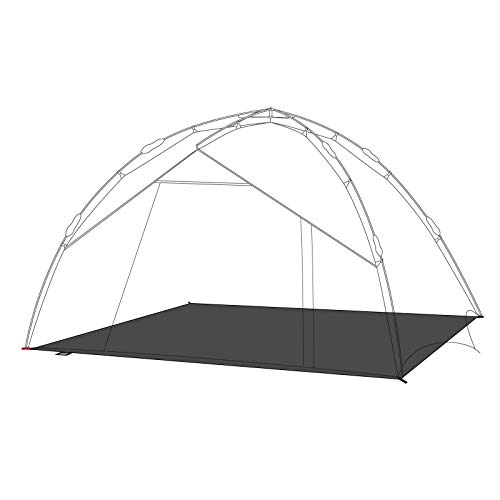 Qeedo Quick Ash 2 Telo Pavimento Per Tenda - Protezione Da Umidità + Danni