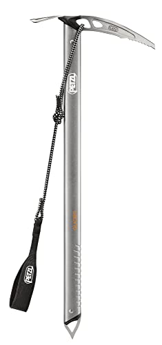 Petzl, Piccozza Per Escursioni In Alta Montagna Eispickel Glacier, Grigio (Grey), 60 Cm