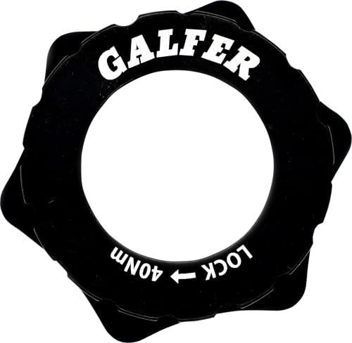 Galfer Adattatore Center Lock Adulto Unisex, Nero, Taglia Unica