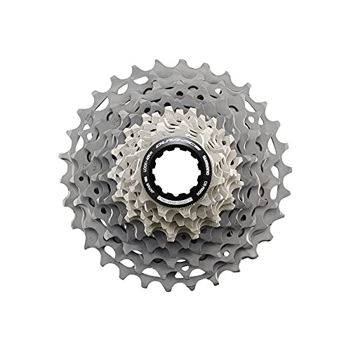 Shimano, Cassetta Durace Cs-R9200, 11-30 12V. Unisex Adulto, Silver, 12 Velocità