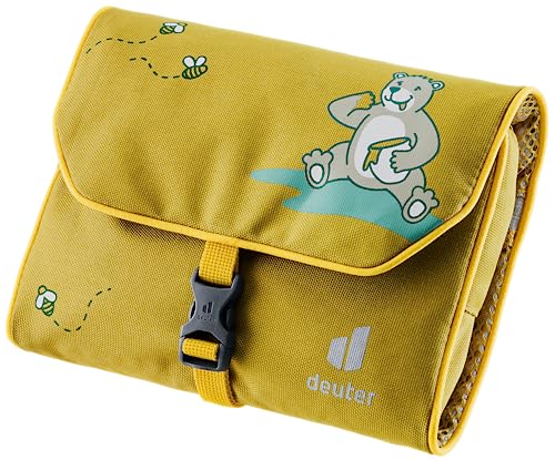 Deuter Wash Bag Kids, Beauty Case Per Bambini Unisex Jugend, Turmeric, One Size