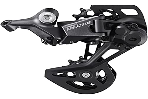 Shimano, Cambio Deore Linkglide Rd-M5130 10V, Gs Gabbia Media Unisex Adulto, Nero, Taglia Unica