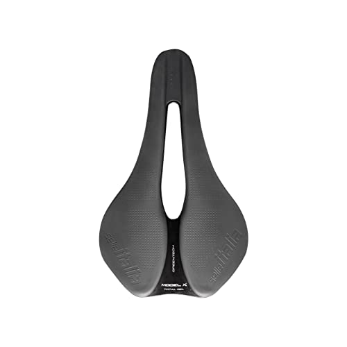 Selle Italia Si064Sflg, Sella Modello X Green Superflow Grigia, L3 Unisex-Adult, Nera, Standard