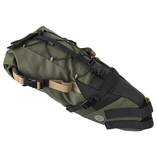 Agu Borsa Venture 10X15X50Cm Sottosella Posteriore Verde Militare