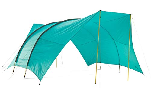 Grand Canyon Tahuta Shelter 5 - Telaio/Vela 600 X 500 Cm - Forma Rettangolare, Uv50+, Impermeabile - Blue Grass (Blu)