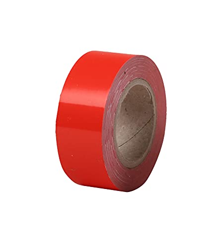 Zefal Tubeless Rim Tape, Nastro Per Cerchioni. Unisex Adulto, Rosso, 25Mm X 9M