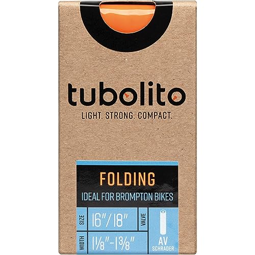 Tubolito Camera D'Aria Tubo, Bici Pieghevole, 16/18", Valvola Shraeder