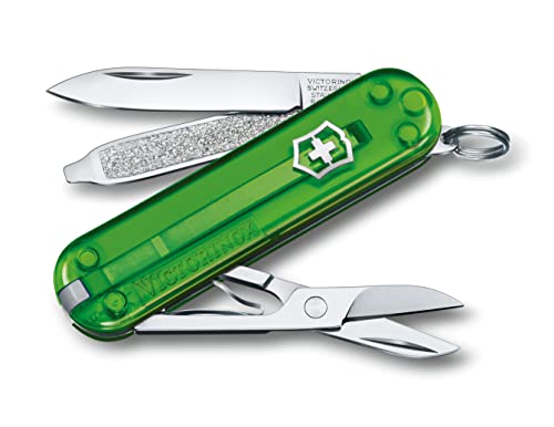 Victorinox, Navaja Classic Sd Colors, Té Verde Unisex-Adulti, Multicolor, 58 Mm