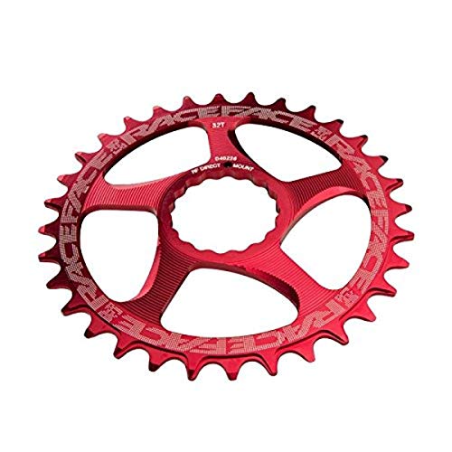 Race Face, Plateau Direct Mount-30T-Rouge Unisex Adulto, Rosso, One Size
