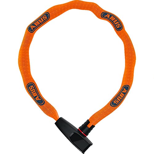 Abus Lucchetto A Catena Catena 6806K - Per Bicicletta Leggero In Acciaio Temprato Con Tubo Tessuto Alla Moda Quadrata Livello Di Sicurezza 6 85 Cm Ara