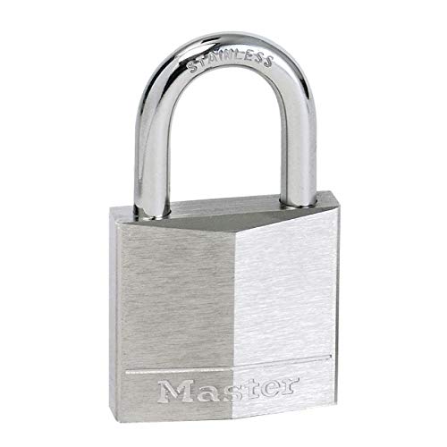 Master Lock 640Eurd Lucchetto Marino A Chiave, Grigio, 6.5 X 4 X 1.3 Cm