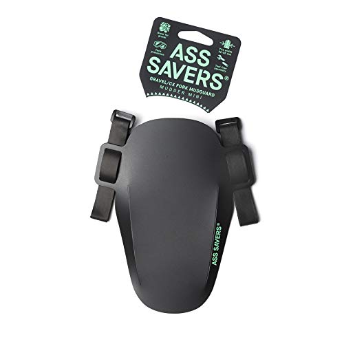 Ass Savers Mfm-1-Nero, Parafanghi Per Biciclette Unisex, Nero, Mini