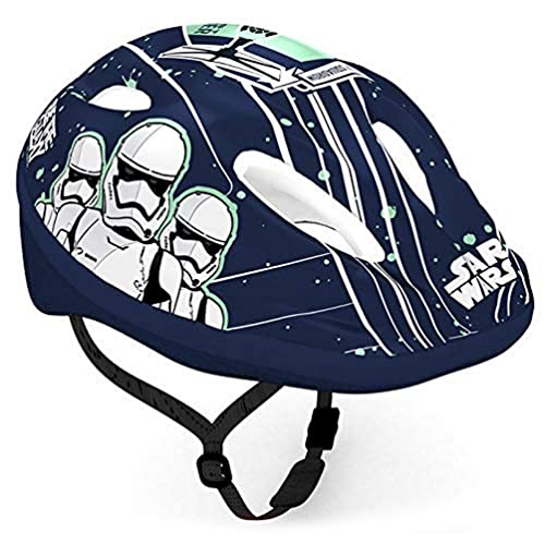 Disney Casco Da Ciclismo Star Wars Storm Trooper, Unisex Adulto, Multicolore, 52/56
