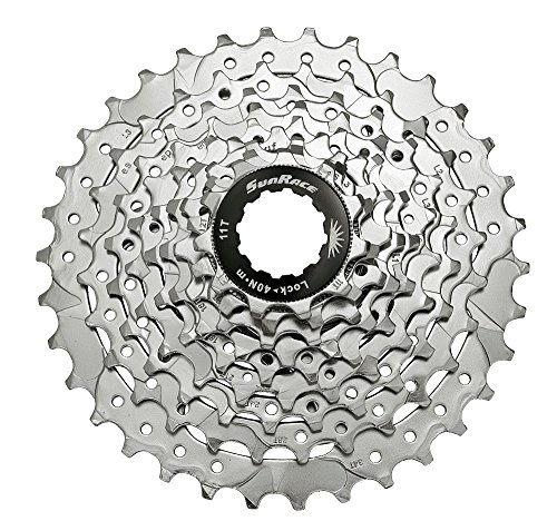 Sunrace Cassette Csm96 9V 11-32 Plata