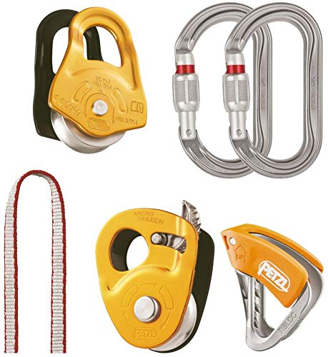 Petzl Kit Secours Crevasse, Accessorio Per Scalata Unisex Adulto, Multicolore, Taglia Unica