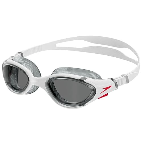 Speedo Unisex Adulto Biofuse.2.0 Occhialini, Bianco, Taglia Unica