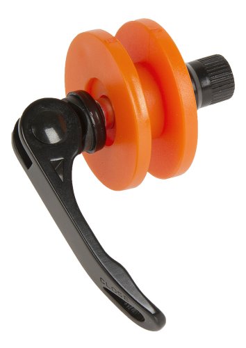 Super-B 4712765148793, Short Chain Tensioner Axis 9/10Mm Orange With Quick Unisex Adulto, Nero
