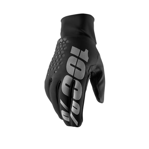 100 Percent Uomo Hydromatic Brisker Gloves Black Md Guanti Per Occasioni Speciali Not Applicable, Nero, Mediano