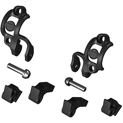 Magura Coppia Collarini Shiftmix 1+2,X Leva Cambio Shim I-Spec 1 E 2 (I-Spec 2 Solo Xtr E Xt),Ds E Sx, Colore Nero