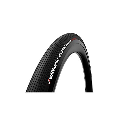 Vittoria Corsa, Tubolari Unisex Adulto, Full Black, 700 X 25C