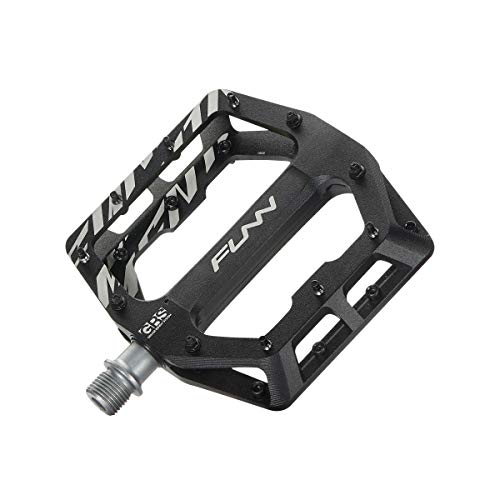 Funn Pedali Flat Funndamental - Pedali Per Bicicletta Con Piattaforma Ampia Per Bmx/Mtb, Grip Regolabile Per Una Stabilità Eccezionale, Asse Crmo Da 9