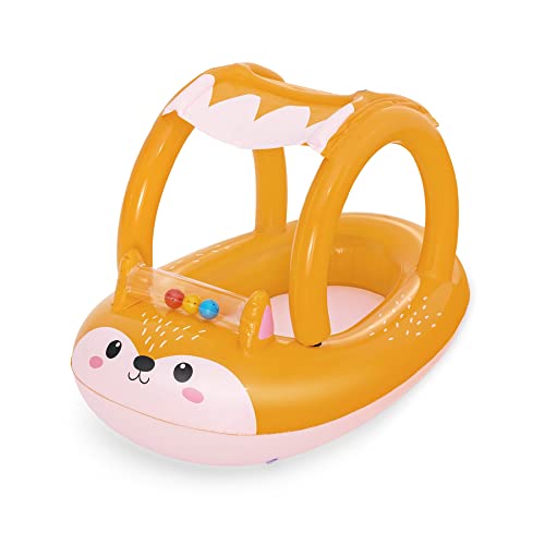 Bestway 34168 Canotto Gonfiabile Per Bambini Friendly Fox Con Parasole