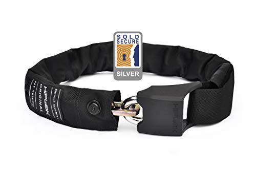 Hiplok Original, Lucchetto A Catena, Unisex, All Black, Circonferenza Di Chiusura 85Cm