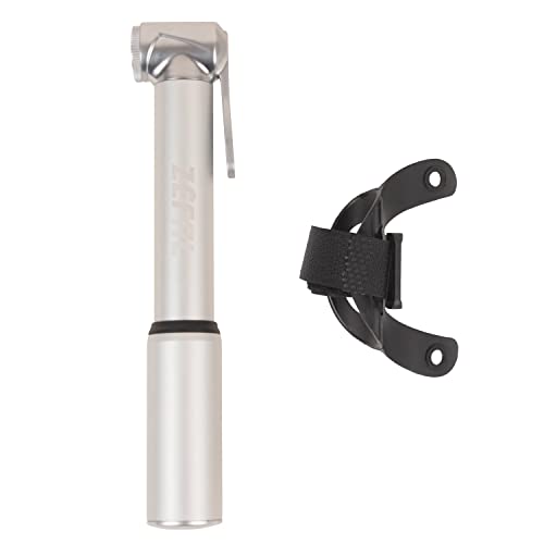 Zefal Road Micro, Mini Pompa Bici Ciclismo, Argento, 165 Mm