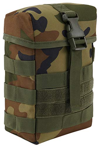 Brandit Molle Pouch Fire, Color: Woodland, Size: Os
