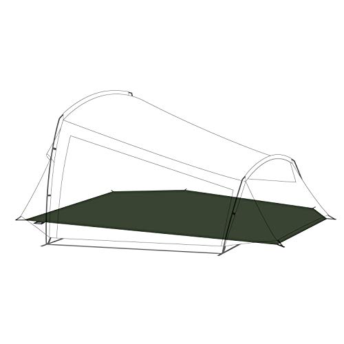 Qeedo Light Spruce 1 Telo Pavimento Per Tenda - Protezione Da Umidità, Danni