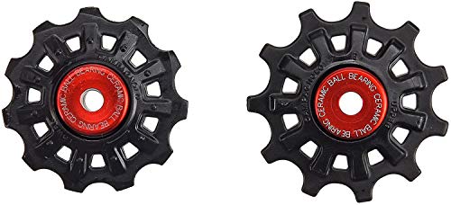 Campagnolo Schalträdchen-2651121102, 2651121102-Ragazze, 8,4 Mm, Colore: Nero Unisex -Adulto, 8.4Mm