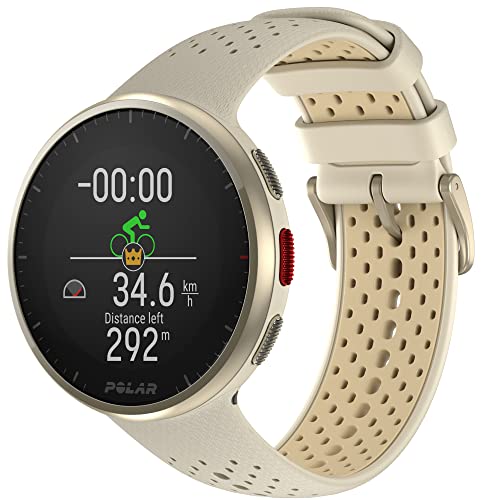Polar Pacer Pro, Advanced Gps Running Watch Unisex Adulto, Champagne-Gold, S-L