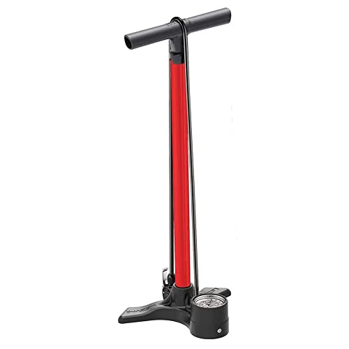 Lezyne Standluftpumpe Macro Floor Drive Dv, Rot 220Psi, 1-Fp-Mafl-V215, Pompa Ad Aria. Unisex Adulto, Misura Standard