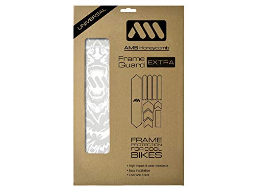Protezione Telaio Extra Ad Alto Impatto-Protegge La Tua Bicicletta Da Graffi E Ammaccature, Orso/Bianco, Unisex-Adult