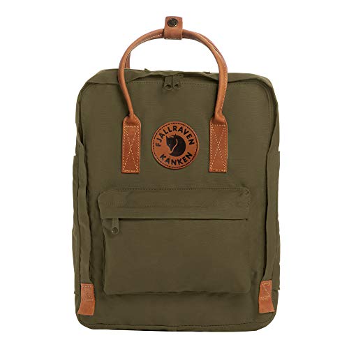 Fjällräven Kånken Zaino Unisex N. 2, Verde (Oliva Scuro), 31X41,2X5,8 Cm, 16 Litri, F23565-633