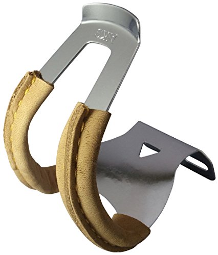 Mks Half Clip Deep Puntapiedi In Acciaio Con Pelle