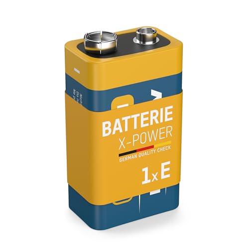 Ansmann 5015643 X-Power 1X Alcaline 9V Batteria Alcaline (6Lf22 / 6Am6)