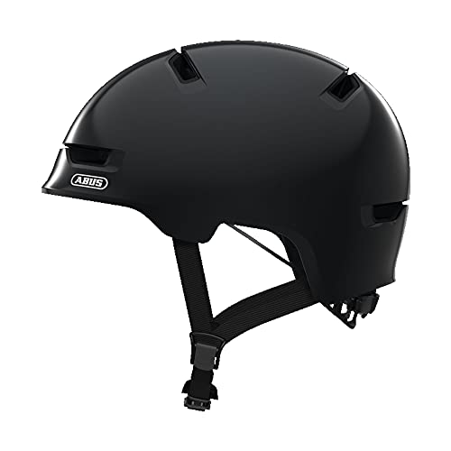 Abus Scraper 3.0 Casco Urbano - Casco Per Bici Robusto Per Il Traffico Cittadino - Per Uomini E Donne - Nero, Taglia M
